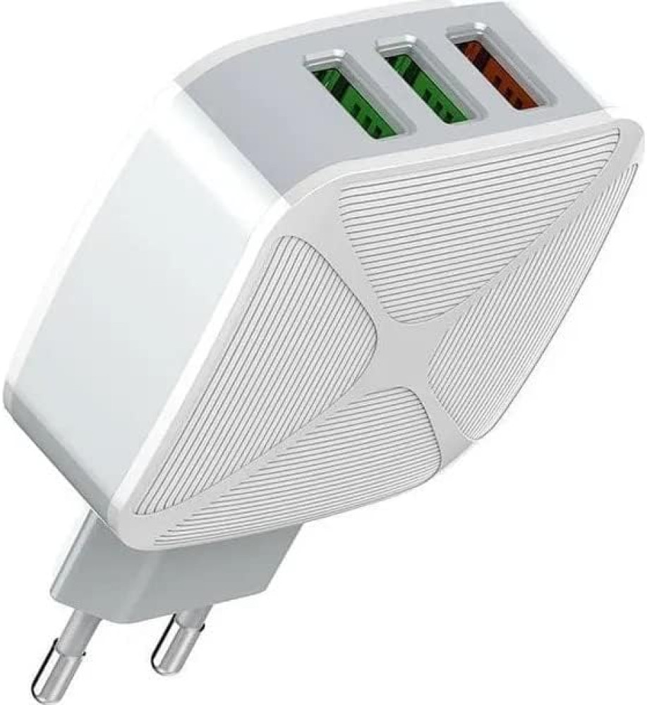  LDNIO A3310Q شحن سريع للسفر بقوة 30 وات مع 3 منافذ USB QC3.0 + AUTO-ID 