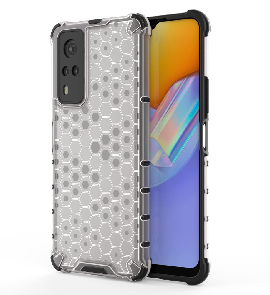  Honeycomb Transparent Armor Shockproof Case For Vivo Y51 /Y53 S and Free Shipping 
