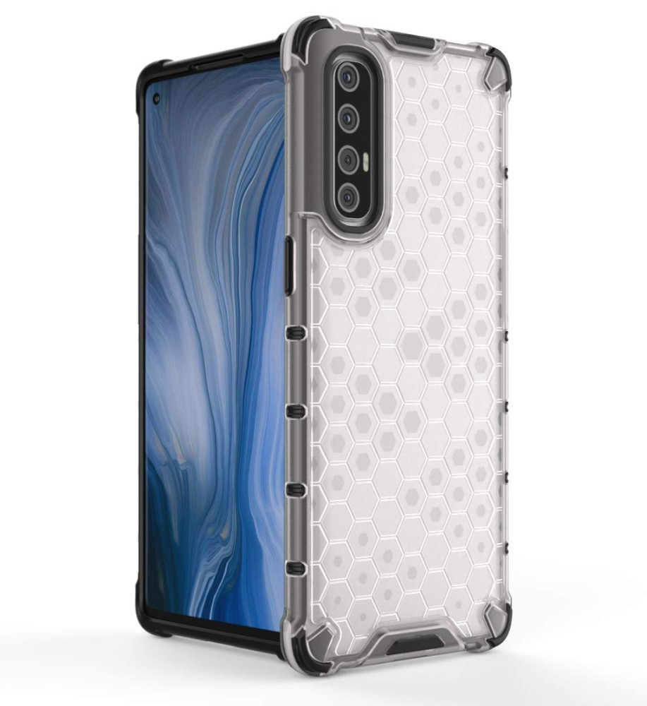  Honeycomb Pattern Shockproof Original Case for Oppo Reno 3  Pro and FREE Shipping 