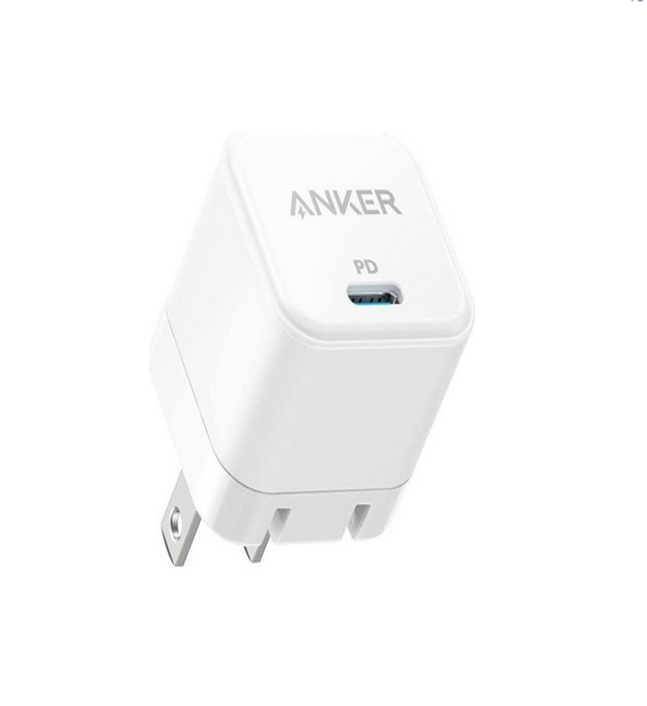  شاحن أنكر باوربورت 20 واط – مكعب الشحن السريع USB-C PD 