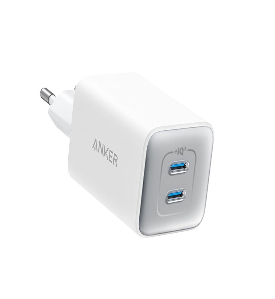  شاحن رأس ANKER 523 بقوة 47 واط، شاحن Nano 3 USB-C سريع، حجم صغير وشحن مجاني 