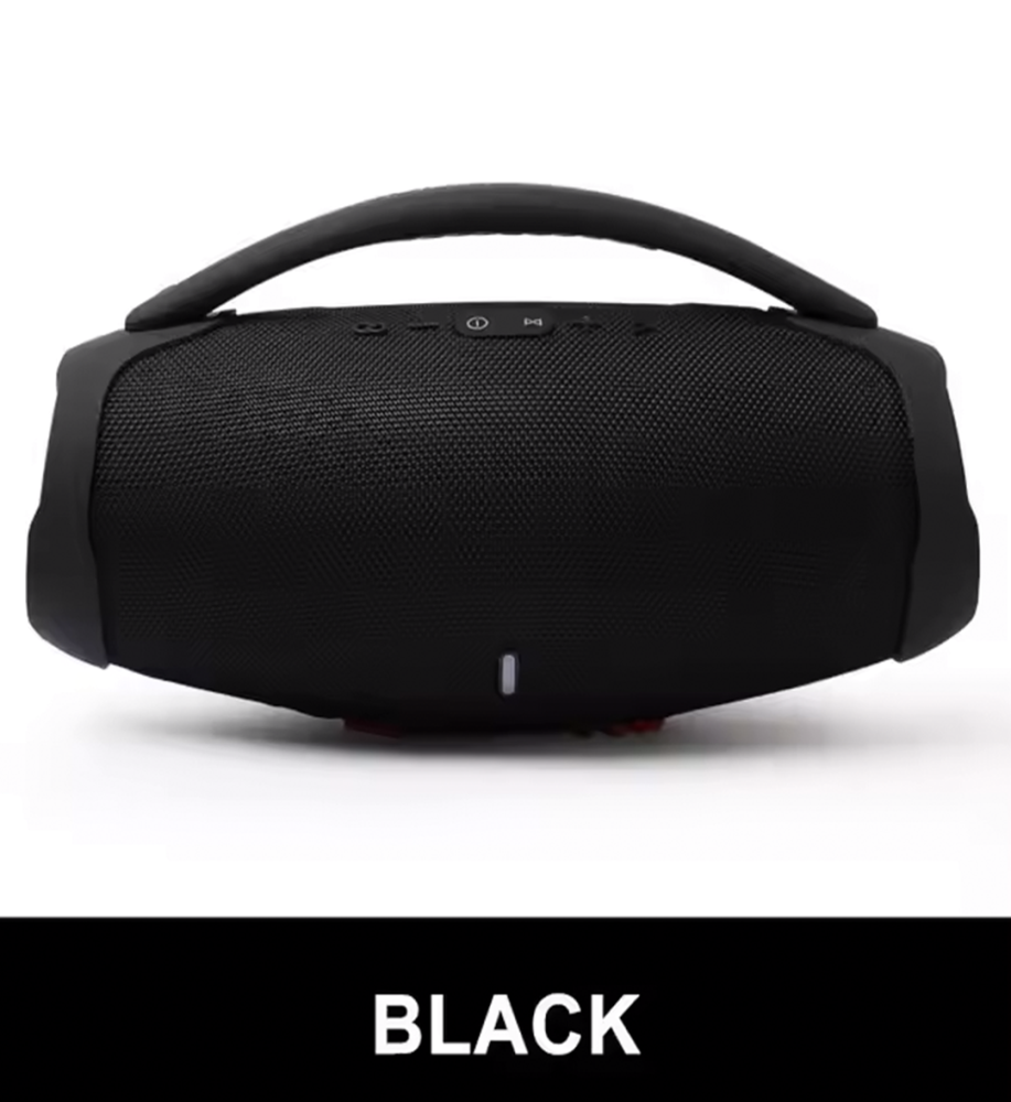  Boombox 3 Wireless Subwoofer Bluetooth Speaker with AUX, USB, TF Card, Radio, Waterproof, Powerful Sound 