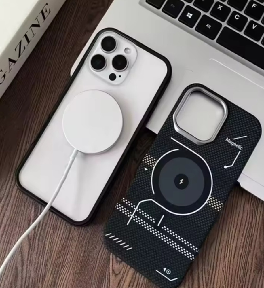  Kadi Ou MagSafe / Slim Magnetic Protective Case for iPhone 15 Pro Max 