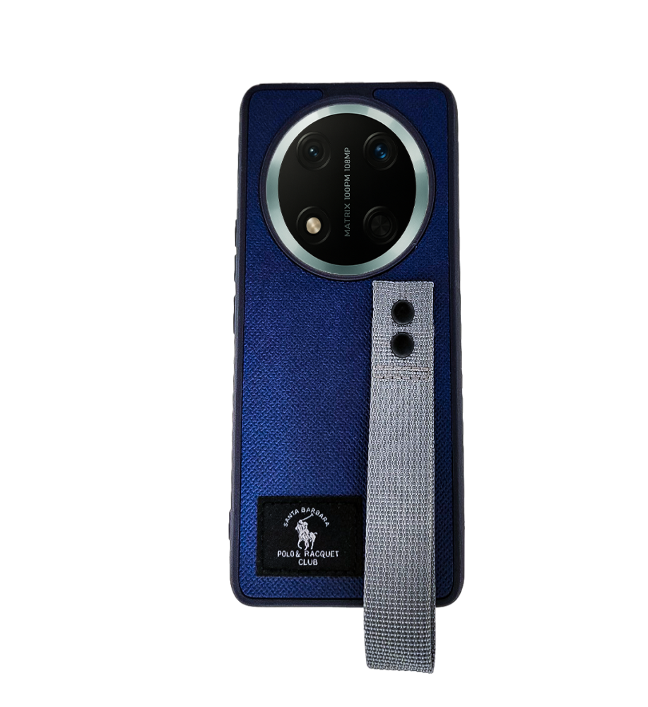  جراب قماش بولو بتصميم فاخر عملي وقوية بملمس بوليستر عالي الجودة  ضد الخدش والاتساخ متوافق مع موبايل هونر  X9C 