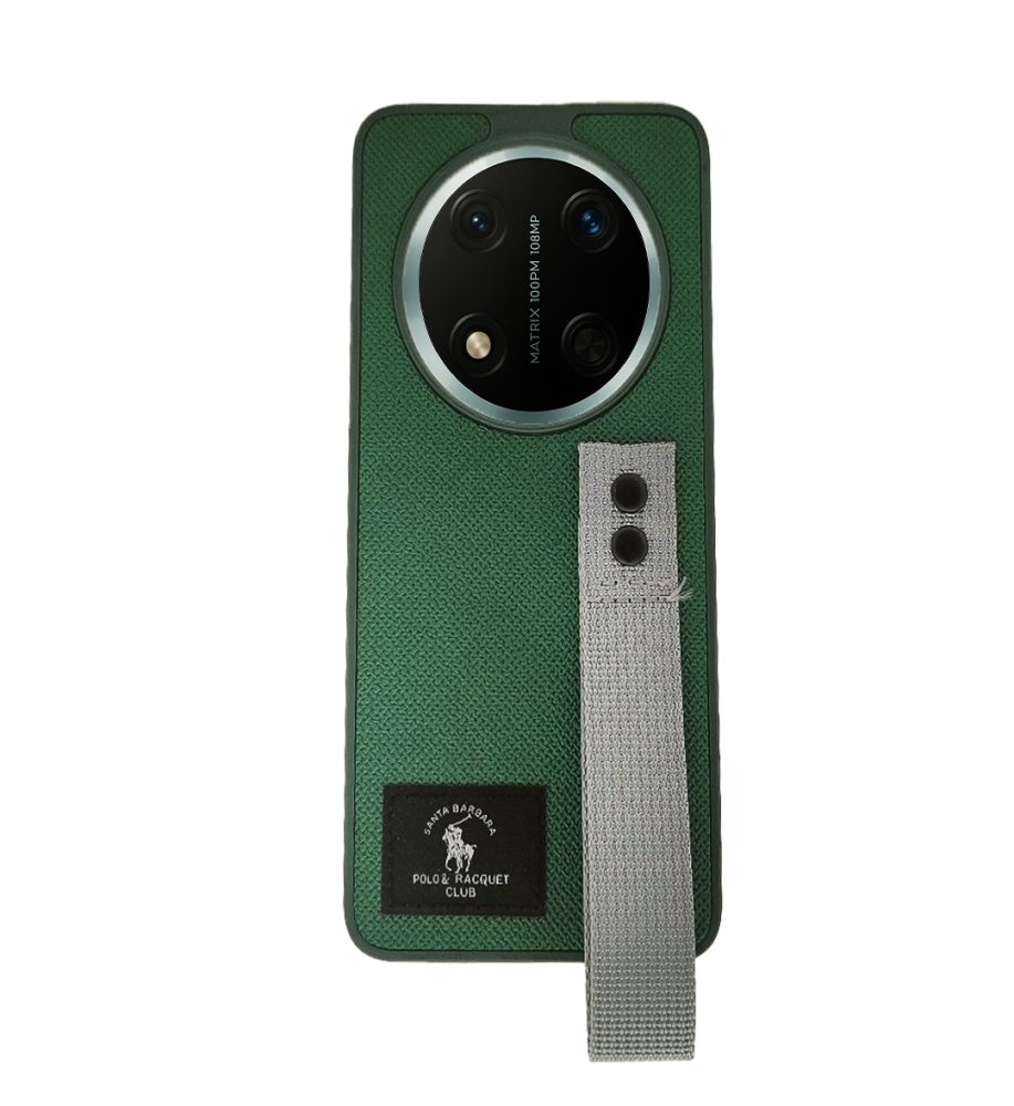  جراب قماش بولو بتصميم فاخر عملي وقوية بملمس بوليستر عالي الجودة  ضد الخدش والاتساخ متوافق مع موبايل هونر  X9C Smart 