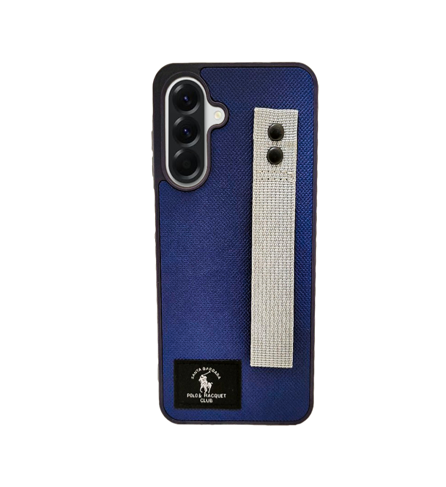  جراب قماش بولو بتصميم فاخر عملي وقوية بملمس بوليستر عالي الجودة  ضد الخدش والاتساخ متوافق مع هاتف سامسونج جلاكسي A26. 