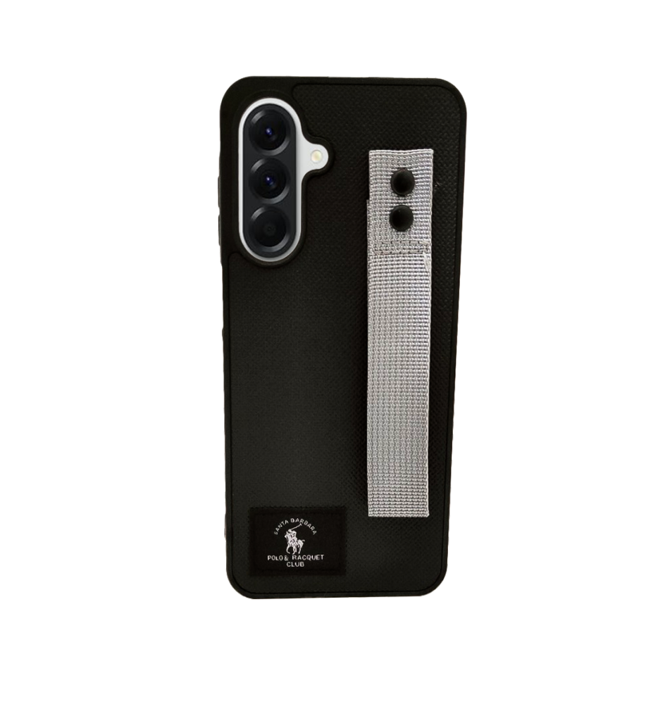  جراب قماش بولو بتصميم فاخر عملي وقوية بملمس بوليستر عالي الجودة  ضد الخدش والاتساخ متوافق مع هاتف سامسونج جلاكسي A56 