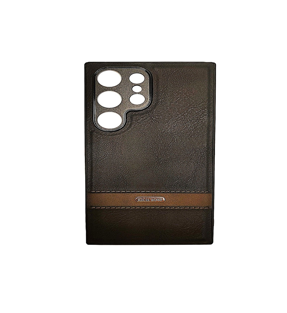  جراب حماية جلد لموبايل سامسونج S21 Ultra من ريتش بوص 