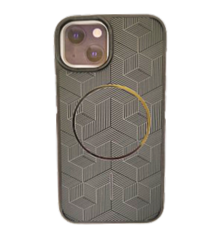  جراب كاربون فايبر حماية من الصدمات و السقوط مع تصميم شبابي أنيق يدعم الشحن اللاسلكي Mage Safe و تركيب سهل و وزن خفيف موبايل ايفون 13 