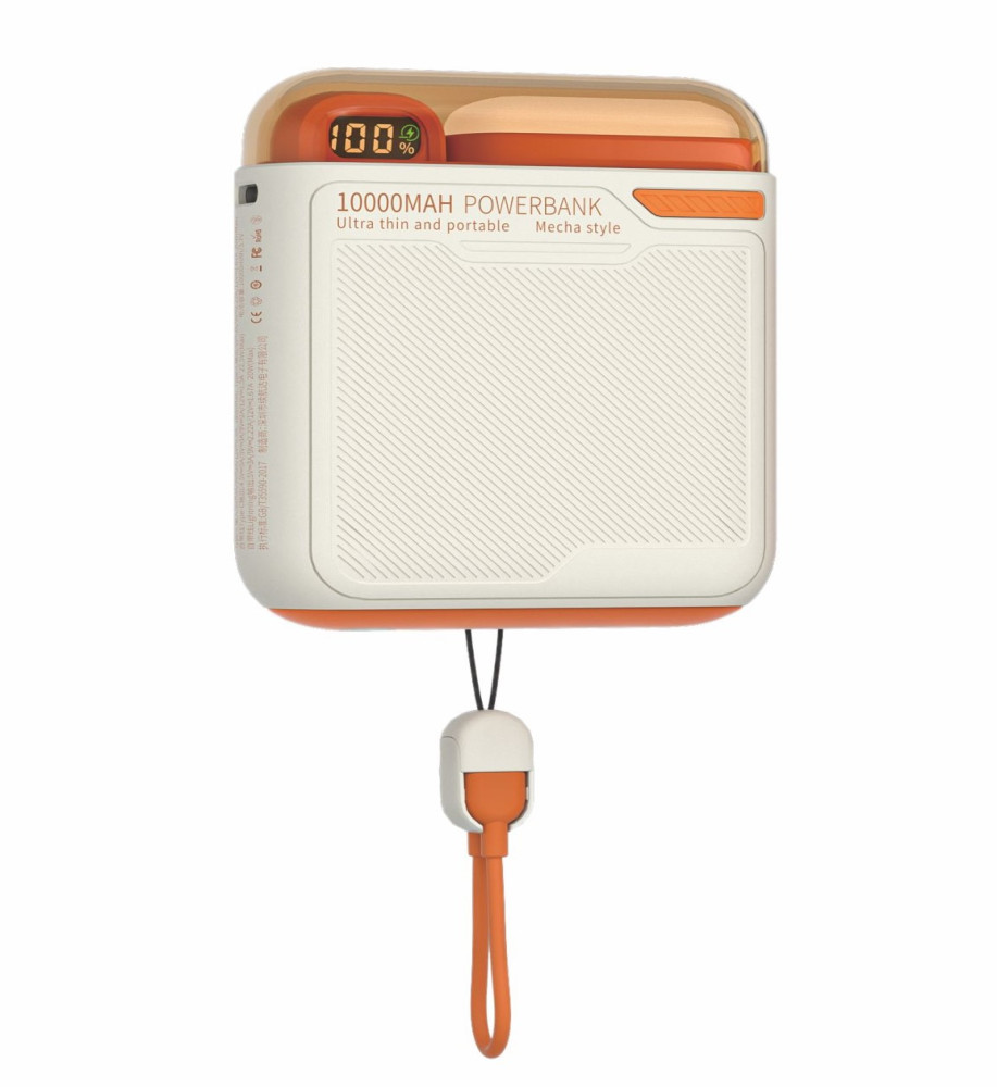  امايا باور بانك APB-WFD36 بسعة 10000 مللي أمبير، وشحن سلكي بقوة 22.5 وات، وشحن لاسلكي بقوة 15 وات. 