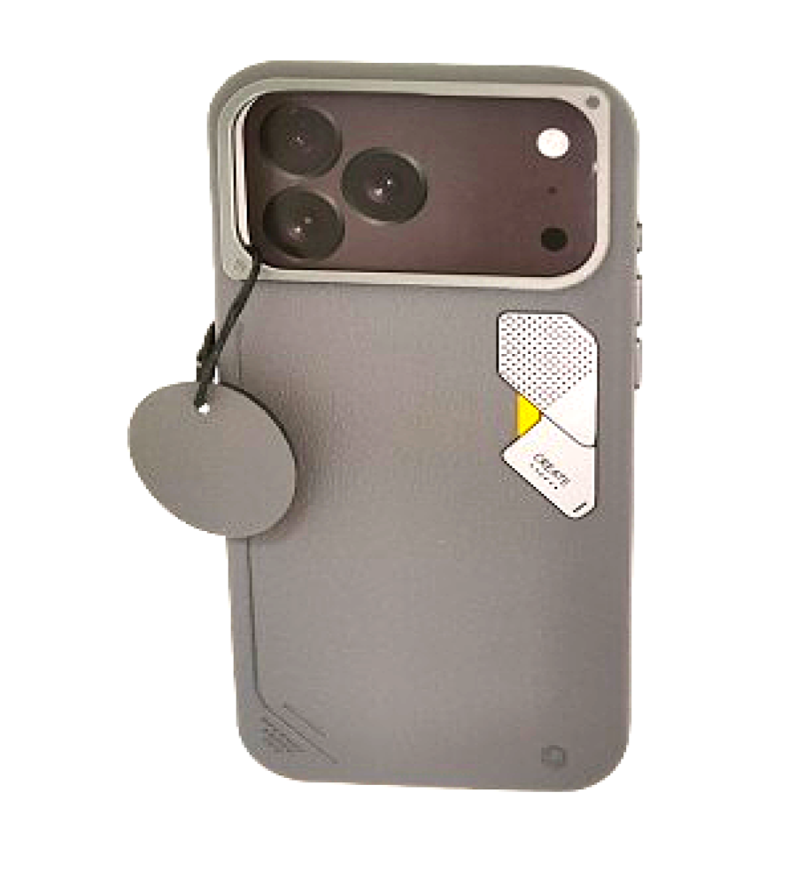  جراب شيك من كادي أوه و غطاء للحماية اليومية للظهر و الكاميرا وخفيف جداً بسطح مانع للانزلاق – ملمس ناعم ضد البصمات وحواف مرتفعة لجهاز ايفون 17 برو 