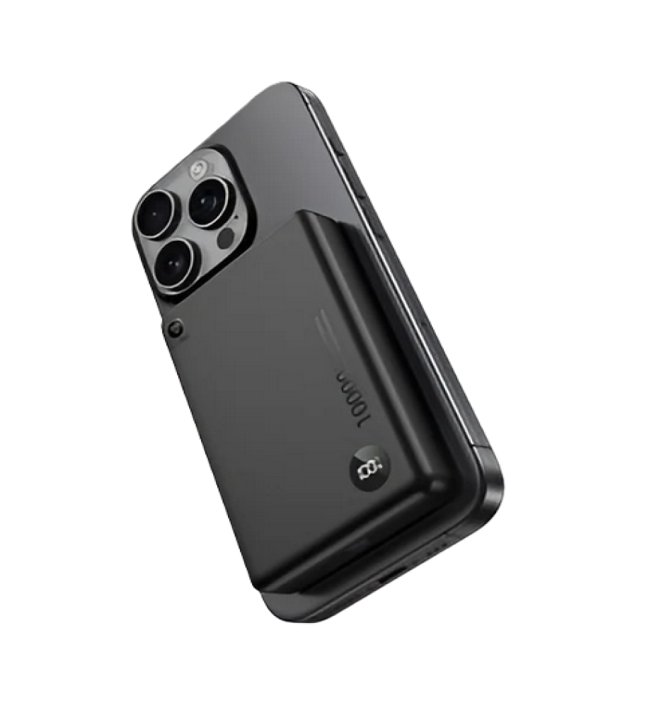  Lito LP08 10000mAh Magnetic Power Bank - 15W MagSafe Wireless Charging • 20W USB-C PD Port • Digital Display • Slim and Portable Design 