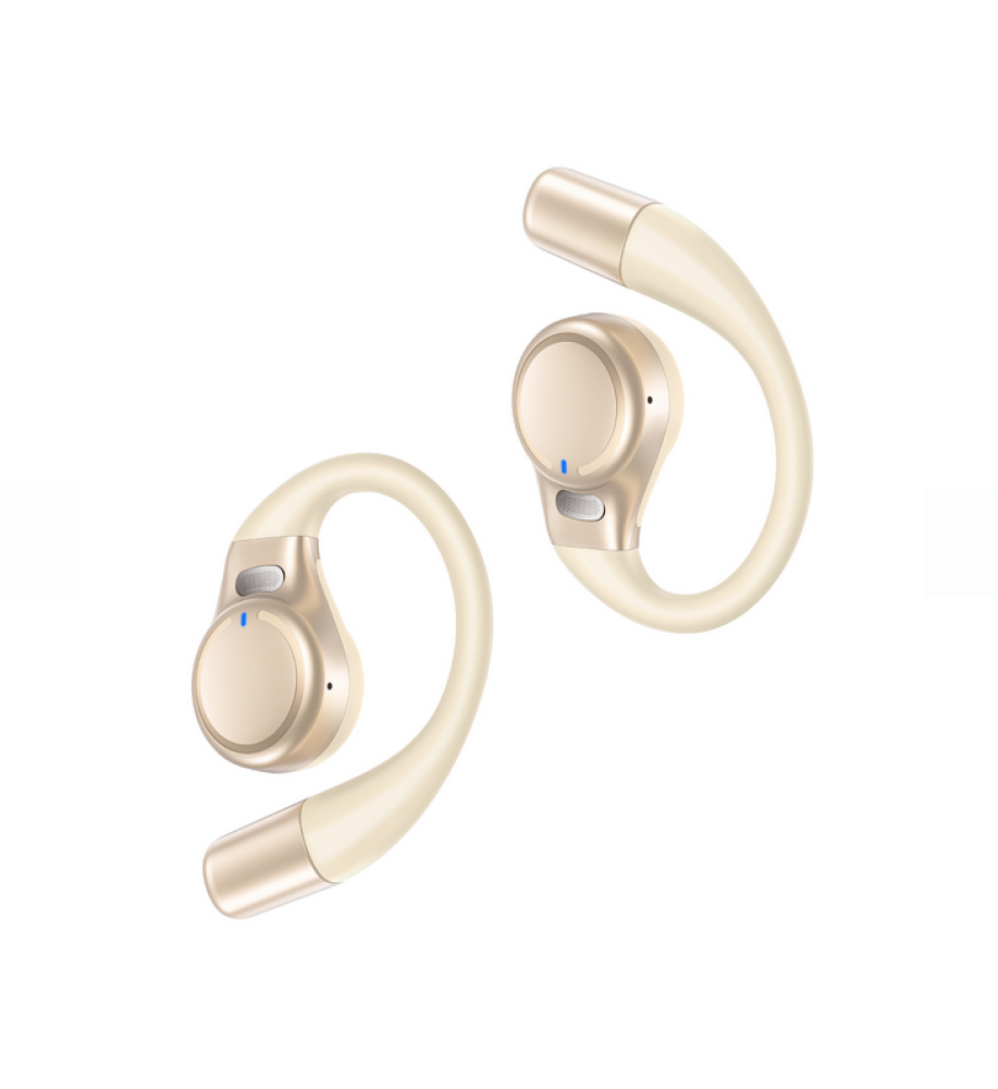  RSILOU R3020 — OWS open-back headphones with digital display, Bluetooth 5.4, powerful sound, up to 33 hours of playtime with charging case 