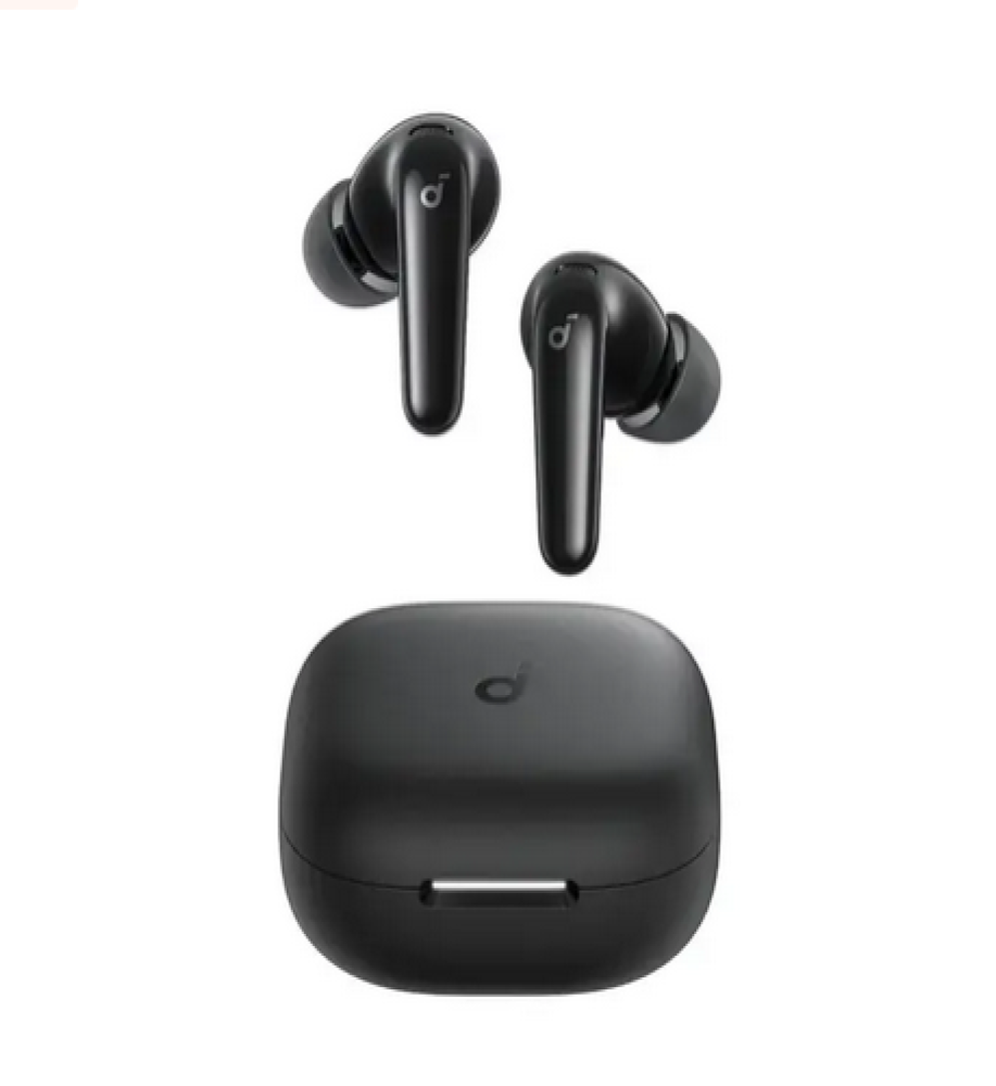  Anker Soundcore R60i NC Wireless Bluetooth Headphones | Adaptive Noise Cancellation up to 52dB | Hi-Res LDAC | 6 Microphones for Clearer Calls | Up to 50 Hours of Playtime | IP55 Water and Dust Resistance | Fast Charging 