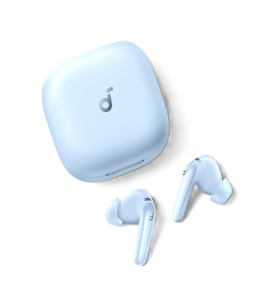  ANKER Soundcore R60i NC Wireless Bluetooth Headphones | Adaptive Noise Cancellation up to 52dB | Hi-Res LDAC - 6 Microphones for Clearer Calls - Up to 50 Hours of Playtime - IP55 Water and Dust Resistance - Fast Charging 