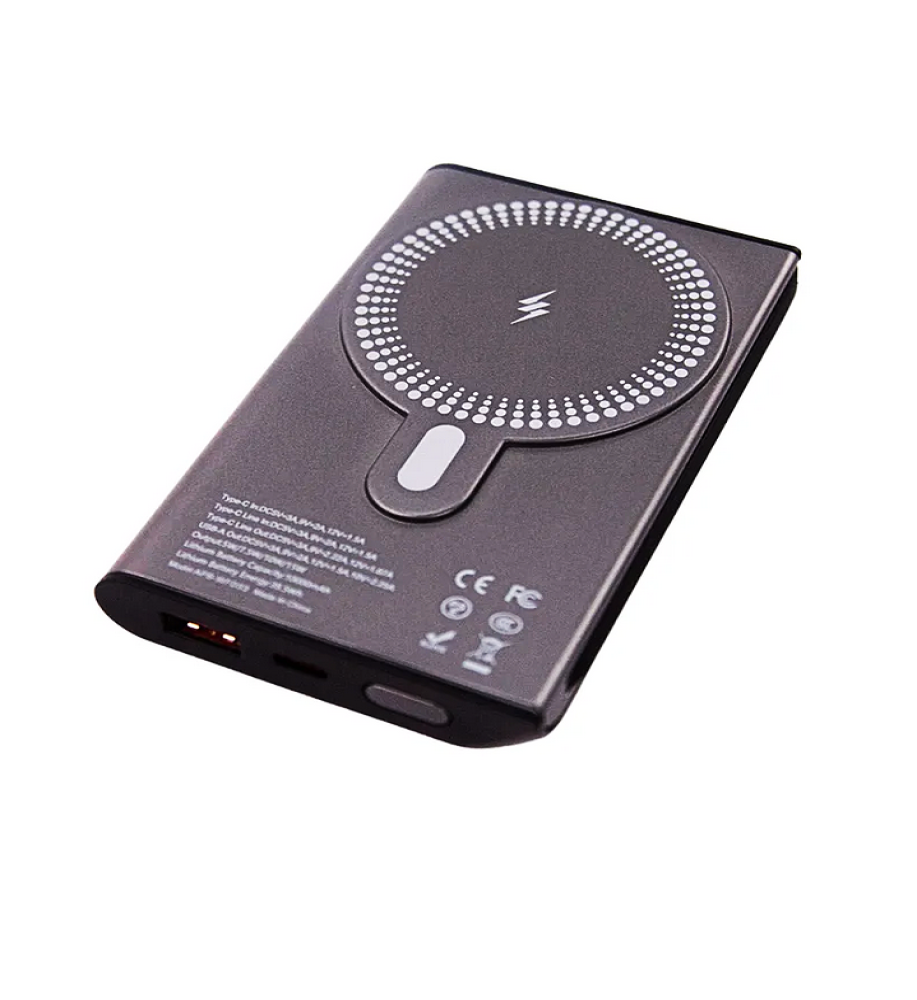  AMAYA APB-WFD33 10000mAh Portable Power Bank with 22.5W Fast Charging, and Wireless Charging Cable Supporting MagSafe 