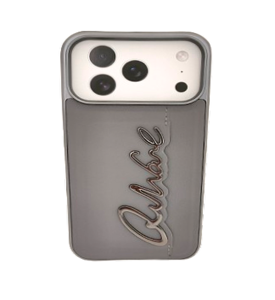  An iPhone case with an attractive design, featuring a hidden pocket inside for storing cards, made of durable, shock-resistant materials, compatible with iPhone 17 Pro Max. 