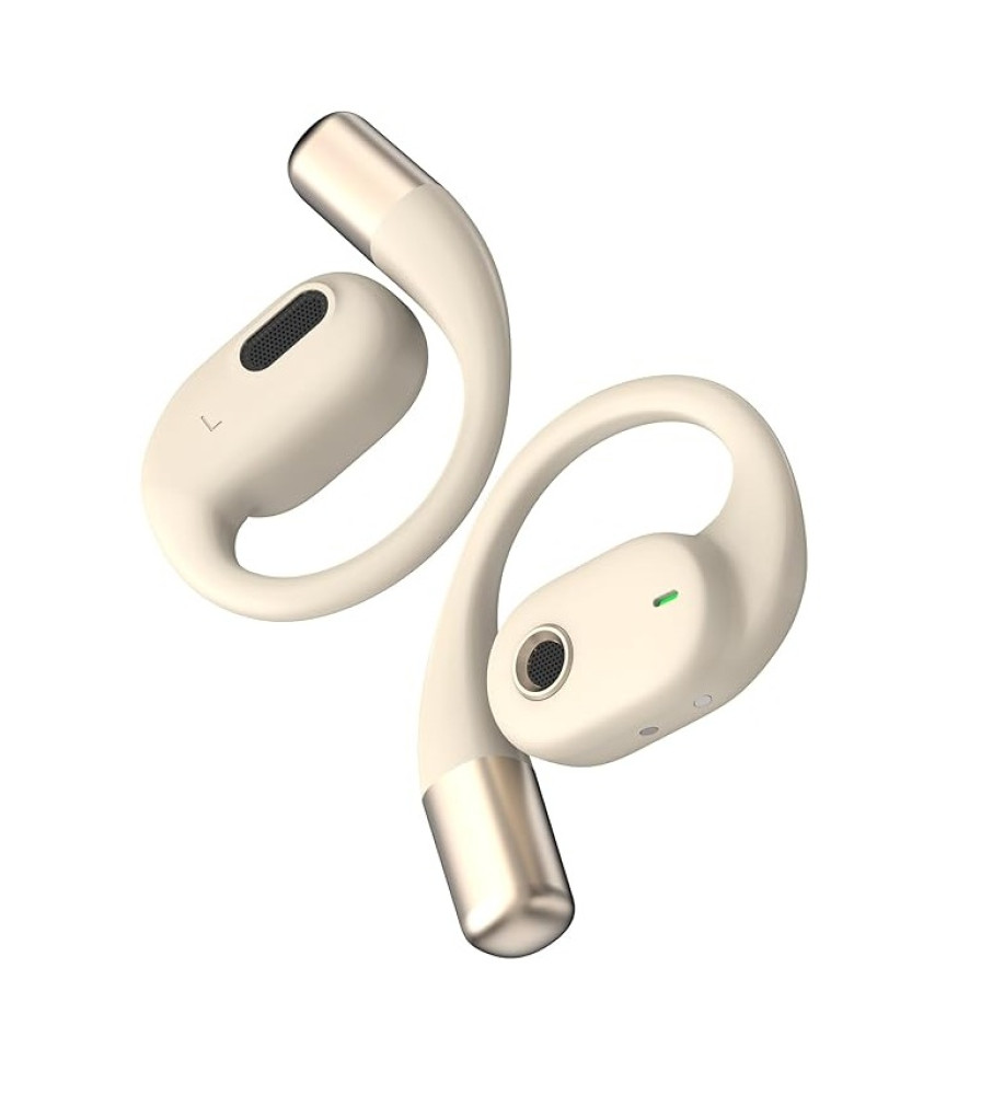  ايربودز  رسيلو R3009 سماعة لاسلكية, بلوتوث 5.3، تشغيل 7.5 ساعة (حتى 26 ساعة مع علبة شحن 400 مللي أمبير)، صوت Hi-Fi بدرايفر 14.2 مم، وضع جيم وموسيقى، تحكم باللمس، مقاومة للماء 