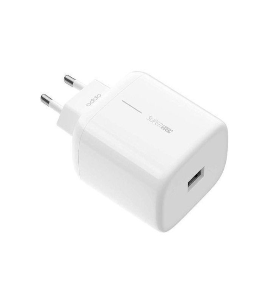  Oppo 65W Charger Head – SuperVOOC USB Fast Charger for Oppo and Realme Phones – Smart Protection and Safe Charging 