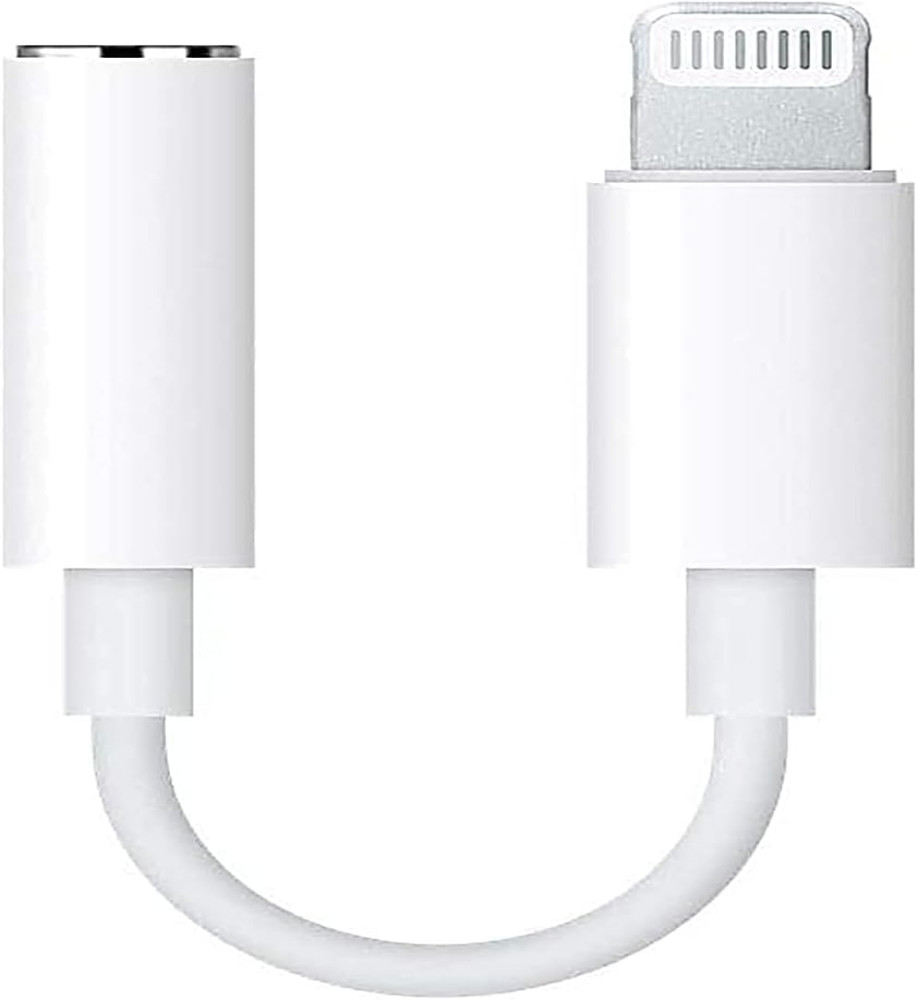  Lightning to 3.5mm Headphone Jack Adapter – iPhone AUX Cable for Connecting Hands-Free Headphones and Wired Headphones 