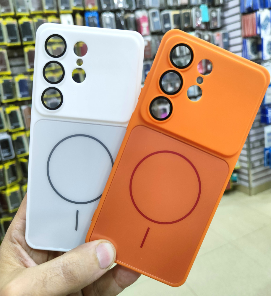  Samsung S26 Ultra Case and Lightweight Protective Cover with MagSafe Support - Slim Design with Elegant Gradient Colors and Closed Protection for Camera Area. 