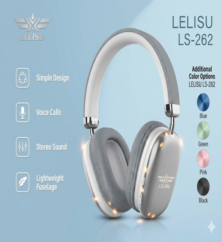  LELISU LS-262 Wireless Headphones | A New Level of Audio Experience 