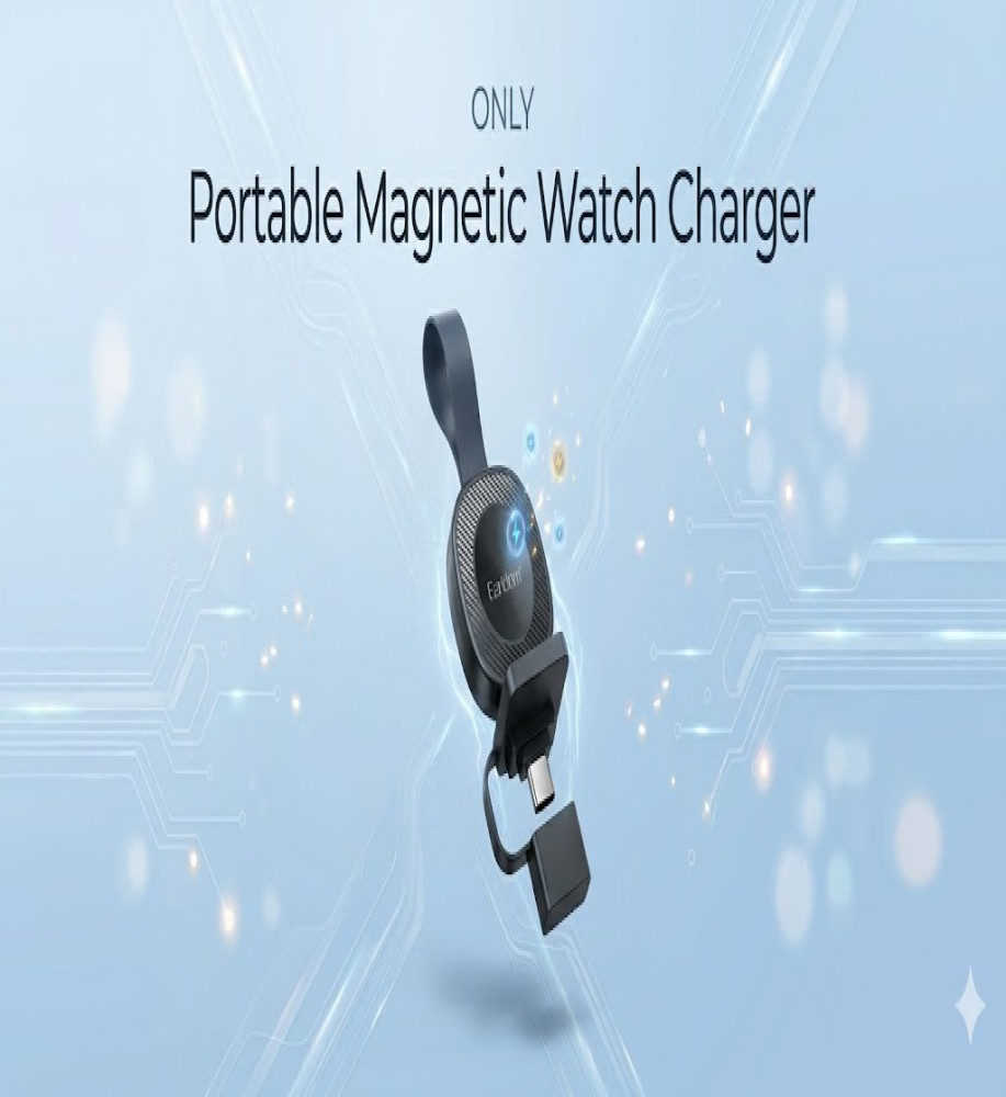  Wireless Watch Charger for Samsung Galaxy from Earldom ET-WC23 with 100cm USB cable 