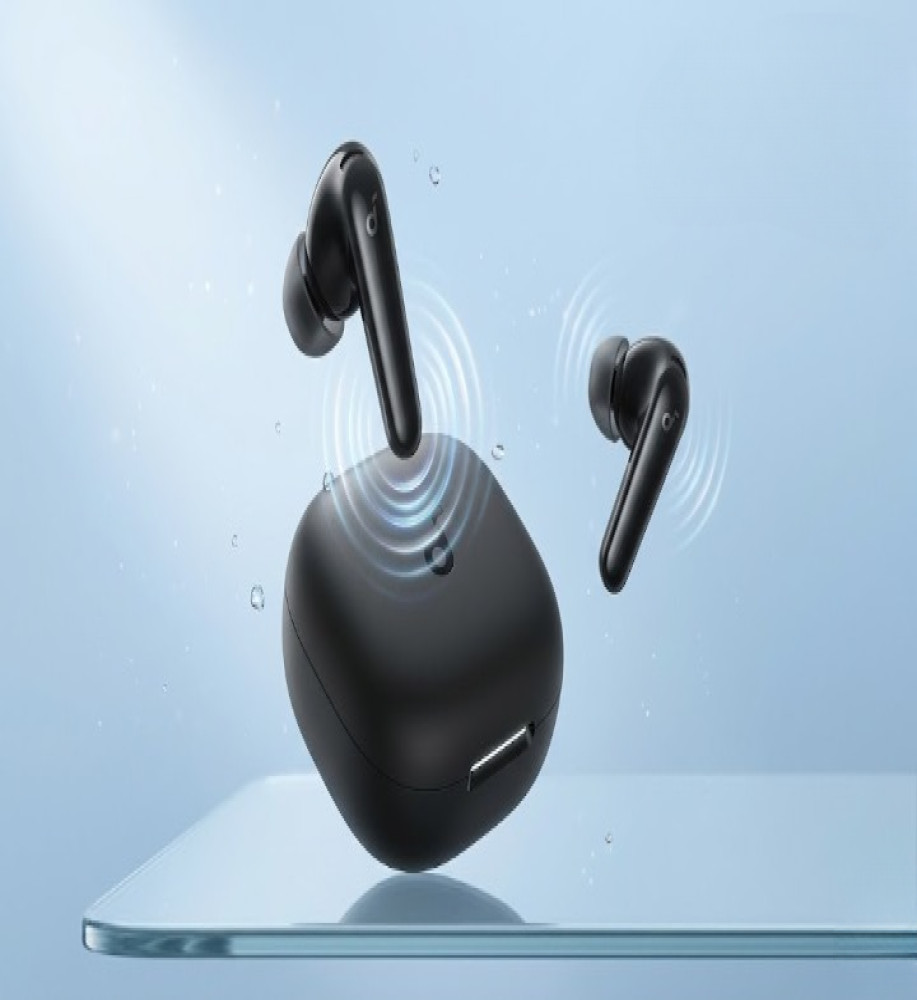  ANKER Soundcore R60i NC Wireless Bluetooth Headphones - Adaptive Noise Cancellation up to 52dB - Hi-Res LDAC - 6 Microphones for Clearer Calls - Up to 50 Hours of Playtime - IP55 Water and Dust Resistance - Fast Charging 