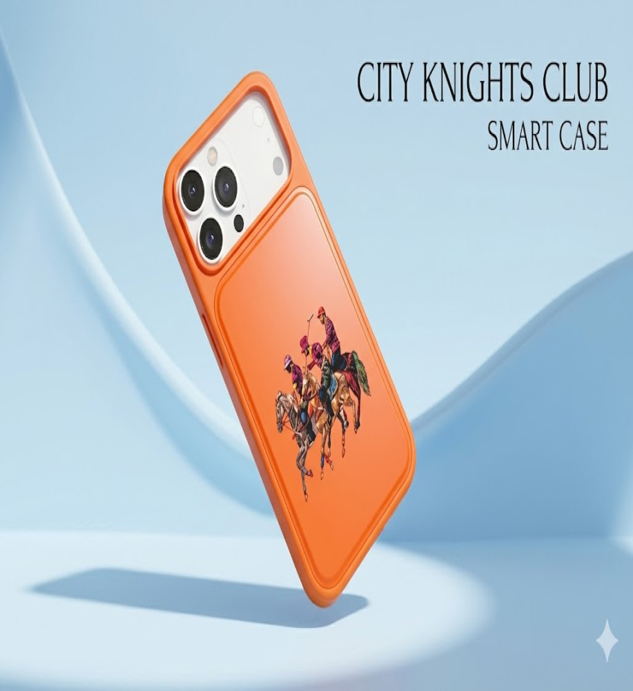  Polo iPhone 17 Pro Max Protective Case - A distinctive touch and luxurious look + Shock and scratch protection - Solid colors with an equestrian design 