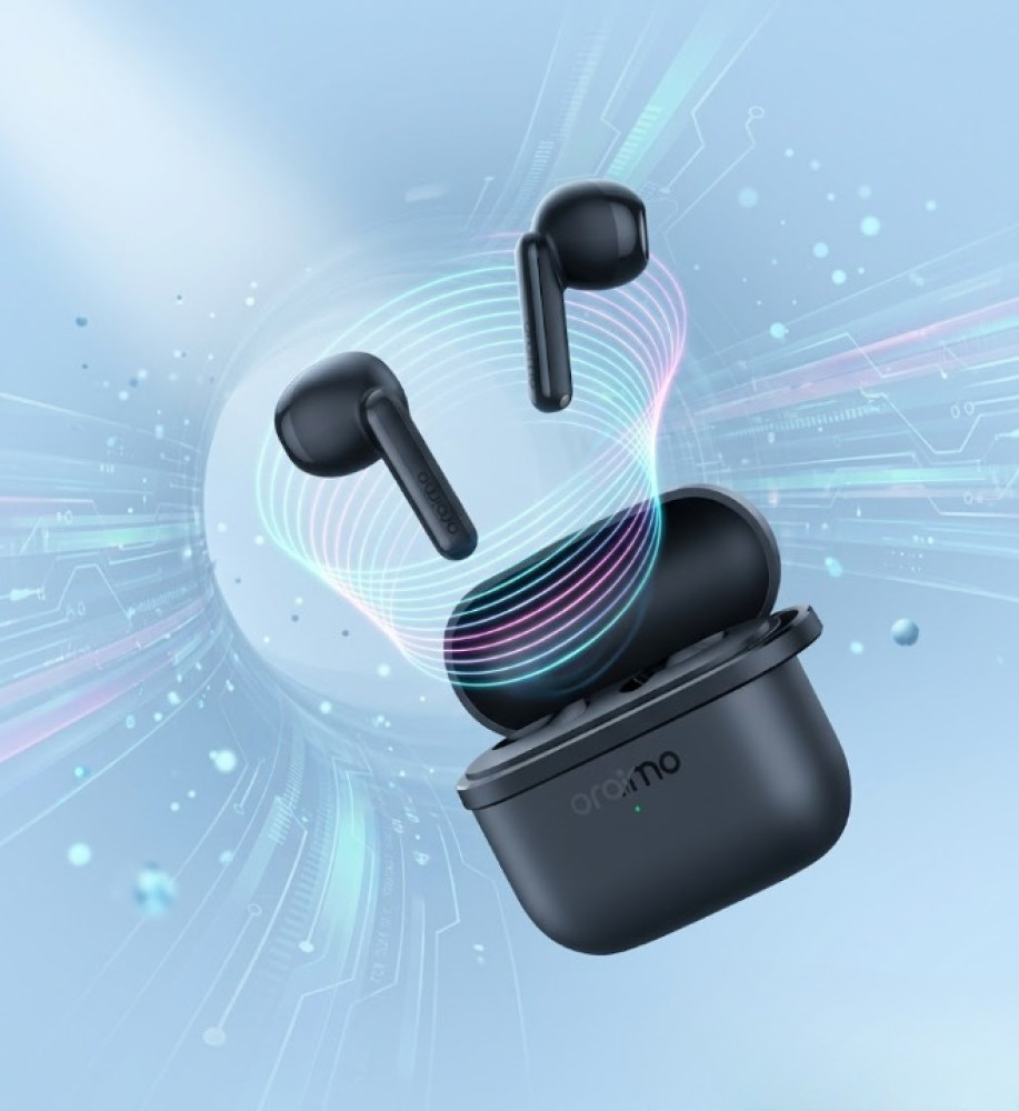  Oraimo SpaceBuds Air 324S — Wireless TWS Earbuds with 360° Sound • Up to 38 Hours of Battery Life • Fast Charging 