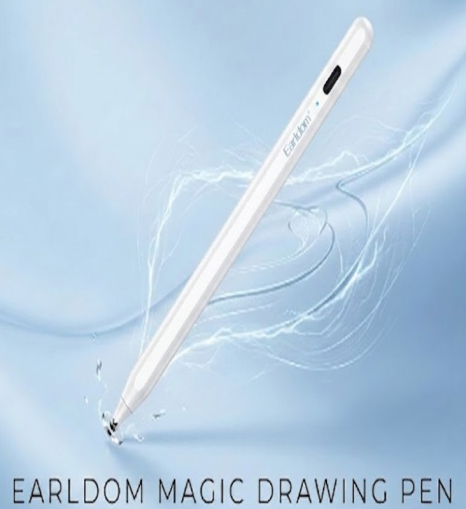  Touch Stylus / Universal Smart Drawing & Touch Pen Earldom ET-P3 3rd Gen with silicone tip, metal ball, and 15-hour battery life. 