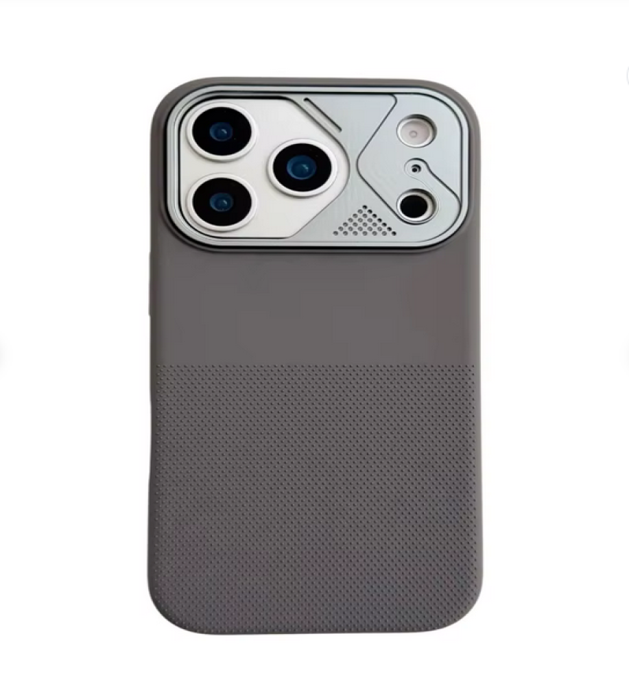  iPhone 17 Pro Max protective case, soft material with metal camera cover and inner lining for complete protection against shocks and scratches 
