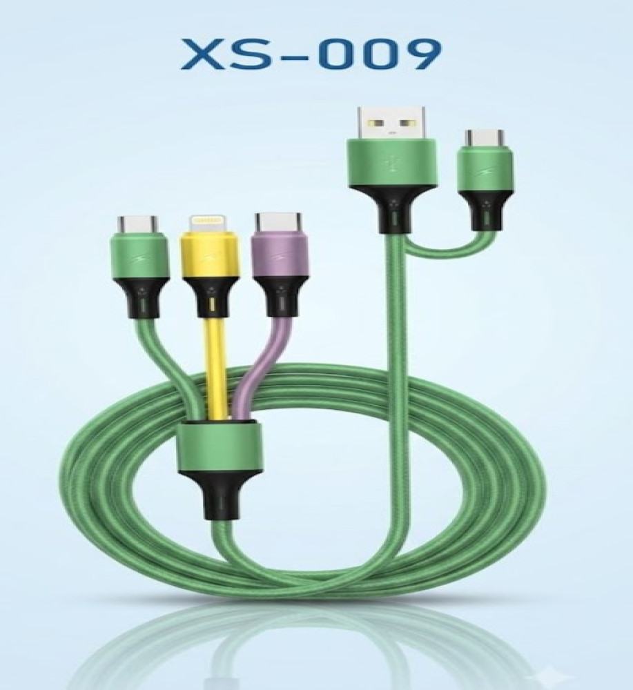  X-SCOOT XS-009 Fast Charging Cable, 30% Faster with Superior Insulation & Protection for Longer Lifespan 