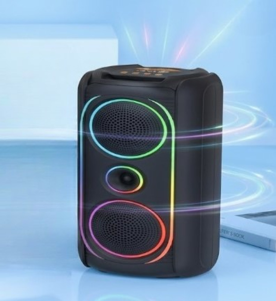  سماعة صب بلوتوث JNUOBI GN-19 العملاقة - صوت سينمائي قوي، إضاءة RGB متفاعلة، وبطارية جبارة 