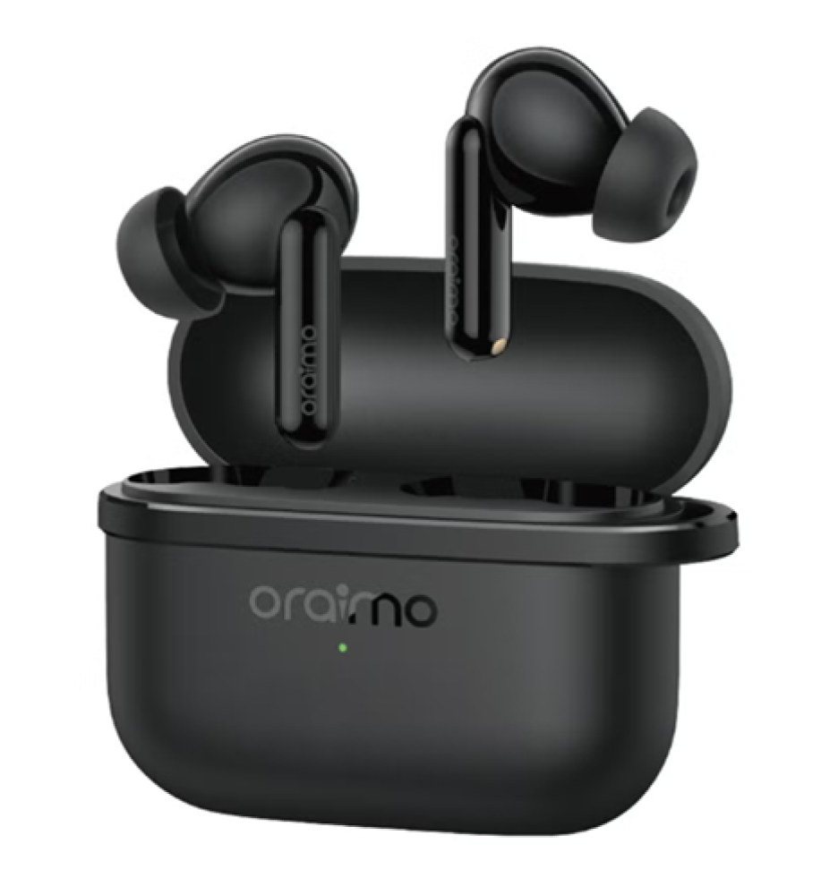 Oraimo SpaceBuds Lite OTW324 Wireless Earphones – 360 Sound, Up to 40 Hours of Playtime, and Noise Isolation for Calls 