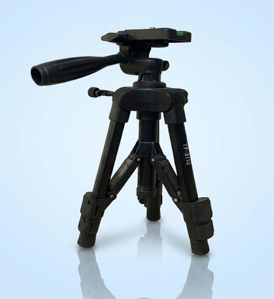  Multi-purpose Tripod for Smartphones, iPad, GoPro Cameras and Professional Cameras with a Load Capacity up to 2 kg and UNC 1/4 Quick Release Plate 