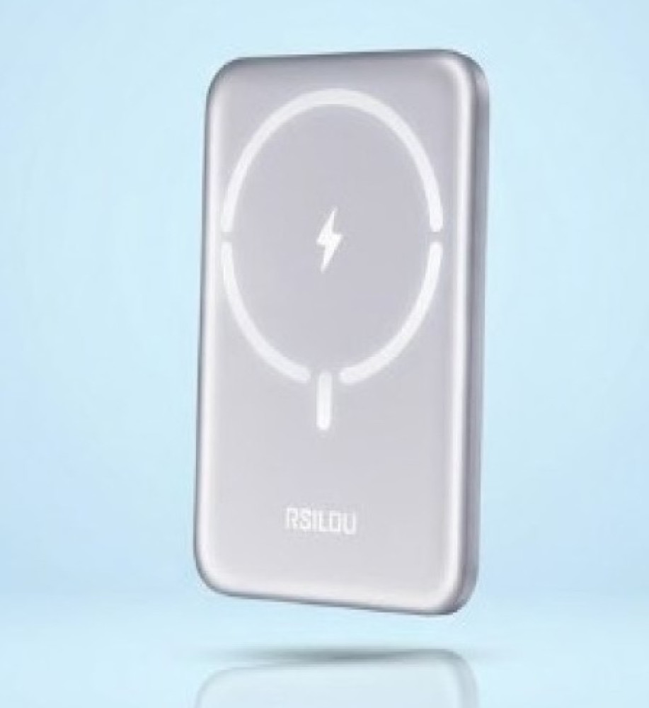  RSILOU R1024 10000mAh N52 Magnetic Wireless Power Bank with 15W Wireless & 20W Type-C Fast Charging 