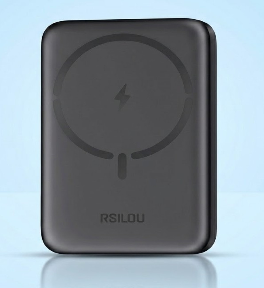  RSILOU R1024 10000mAh N52 Magnetic Wireless Power Bank with 15W Wireless & 20W Type-C Fast Charging 