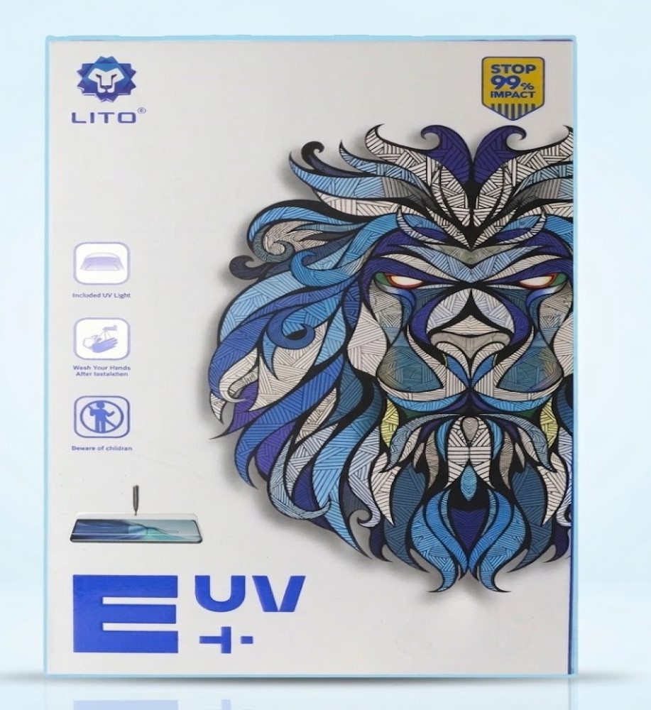  LITO E+ UV Full Coverage Glass Screen Protector for Vivo V29 