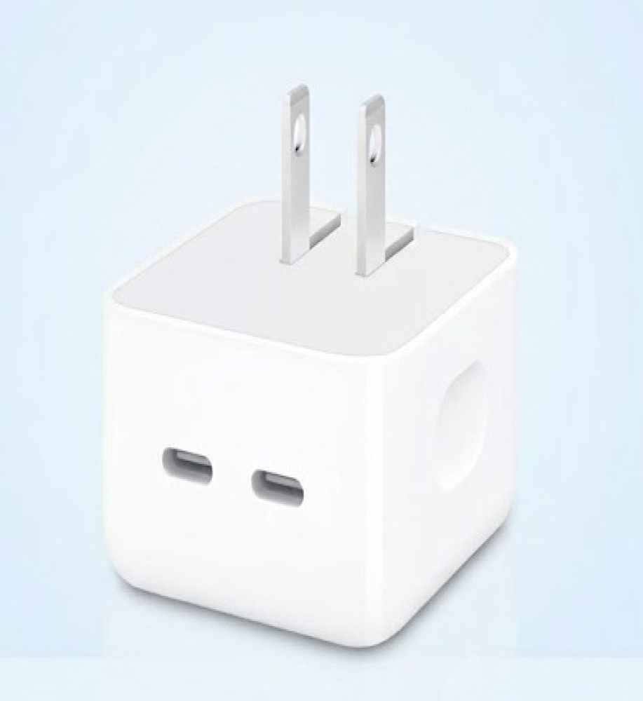  Apple 35W Dual USB-C Port Power Adapter 