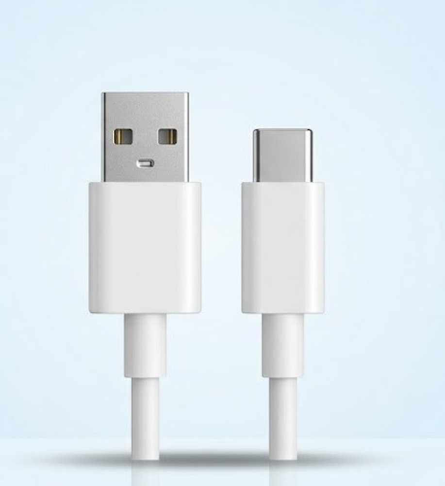  USB-A to USB-C Charging Cable with SUPERVOOC Support, 1m, Compatible with OPPO 