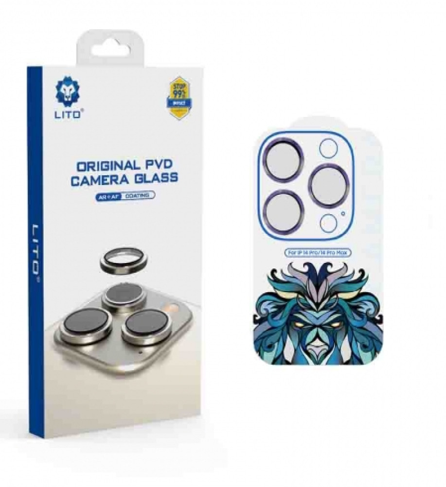  LITO S+ Individual Ring Camera Lens Protector for iPhone 15 Pro / 15 Pro Max 