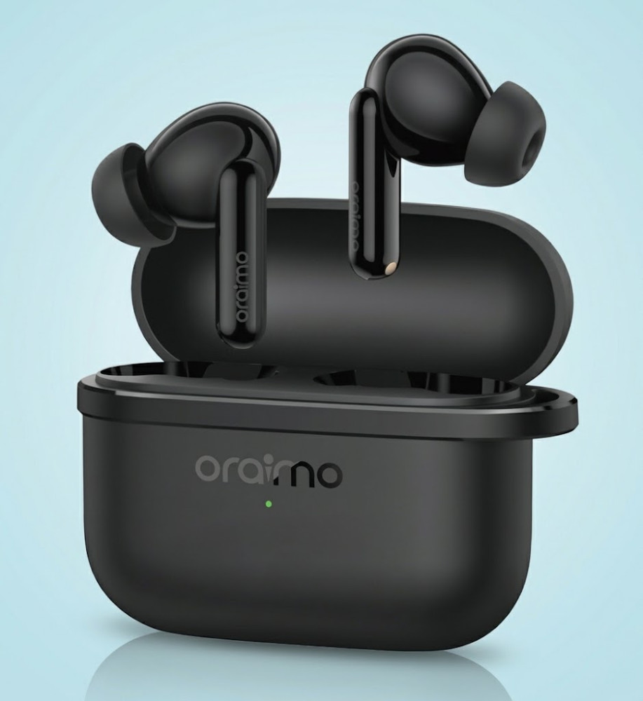  Oraimo SpaceBuds Lite OTW324 Wireless Earphones – 360 Sound, Up to 40 Hours of Playtime, and Noise Isolation for Calls 