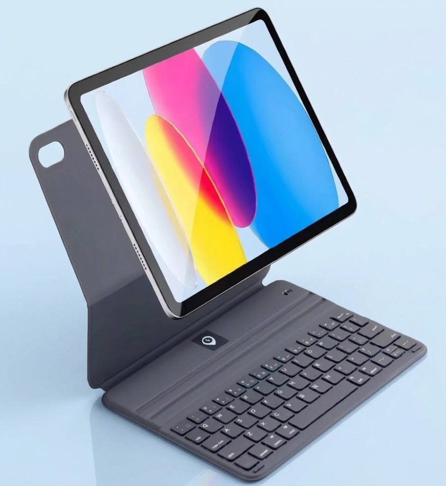  Smart keyboard Folio and stand for iPad (10th generation) in one device 