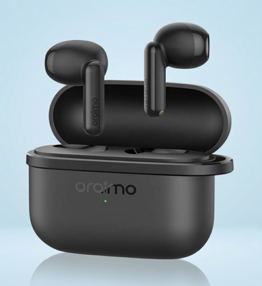  Oraimo SpaceBuds Air 324S — Wireless TWS Earbuds with 360° Sound • Up to 38 Hours of Battery Life • Fast Charging 
