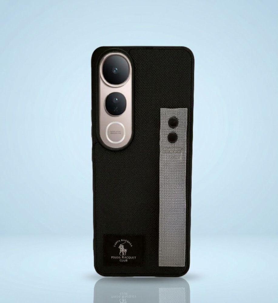  Polo Fabric Case, Luxury Design, Practical, Strong, High-Quality Polyester Texture, Scratch and Dirt-Resistant, Compatible with ViVO V50 Lite 