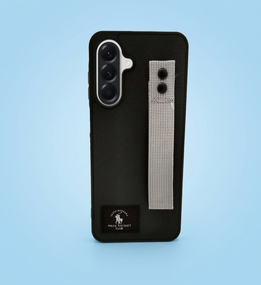  Polo Fabric Case, Luxury Design, Practical, Strong, High-Quality Polyester Texture, Scratch and Dirt-Resistant, Compatible with Samsung Galaxy A56 
