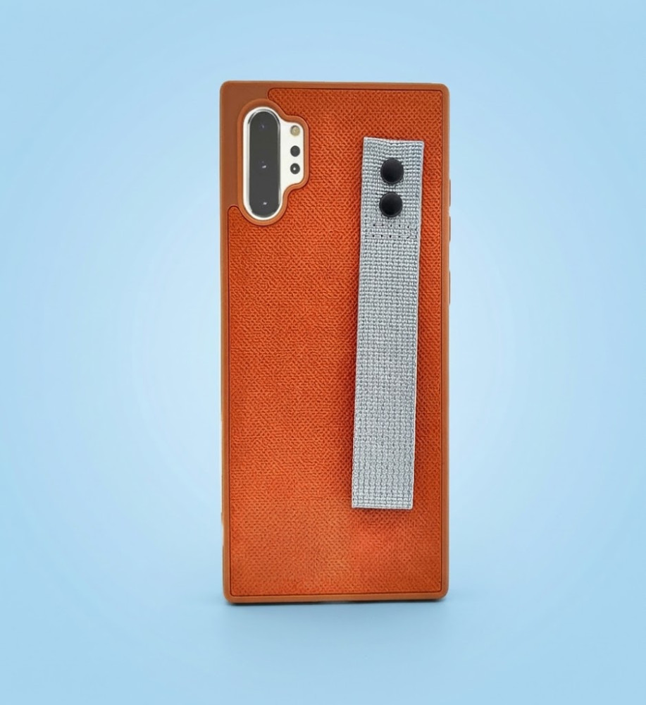  Polo Fabric Case, Luxury Design, Practical, Strong, High-Quality Polyester Texture, Scratch and Dirt-Resistant, Compatible with Samsung Galaxy Note 10 PLUS 