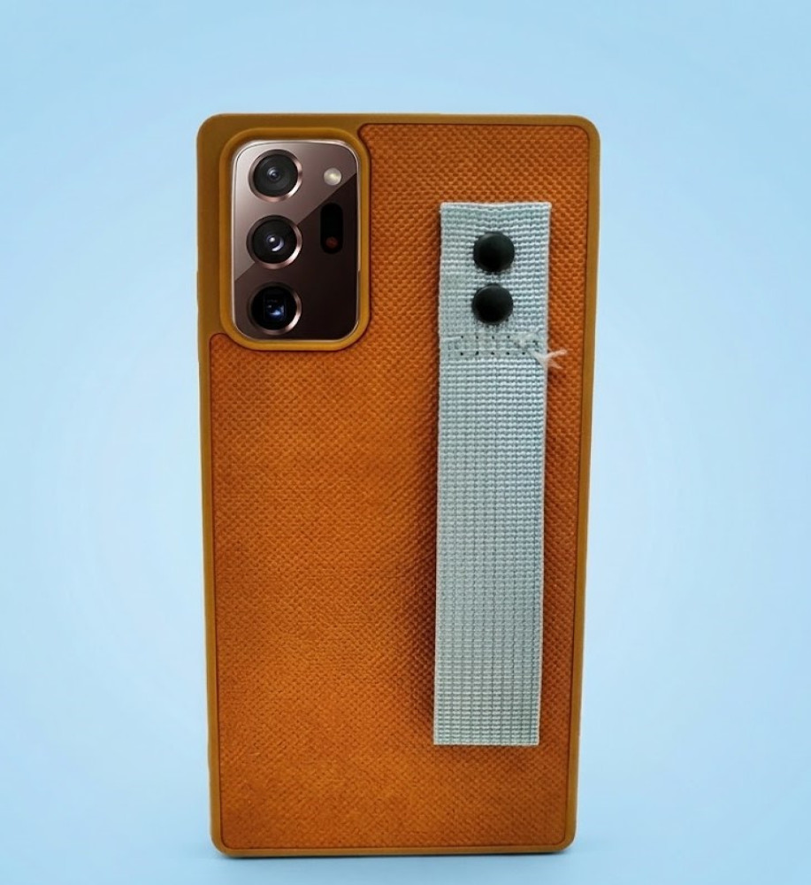  Polo Fabric Case, Luxury Design, Practical, Strong, High-Quality Polyester Texture, Scratch and Dirt-Resistant, Compatible with Samsung Galaxy Note 20 