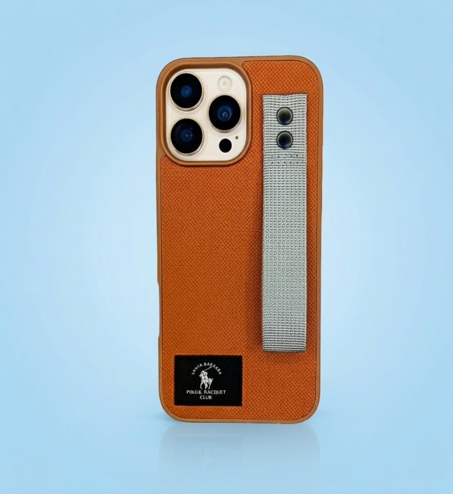  Polo Fabric Case, Luxury Design, Practical, Strong, High-Quality Polyester Texture, Scratch and Dirt-Resistant, Compatible with iPhone 16 Pro. 